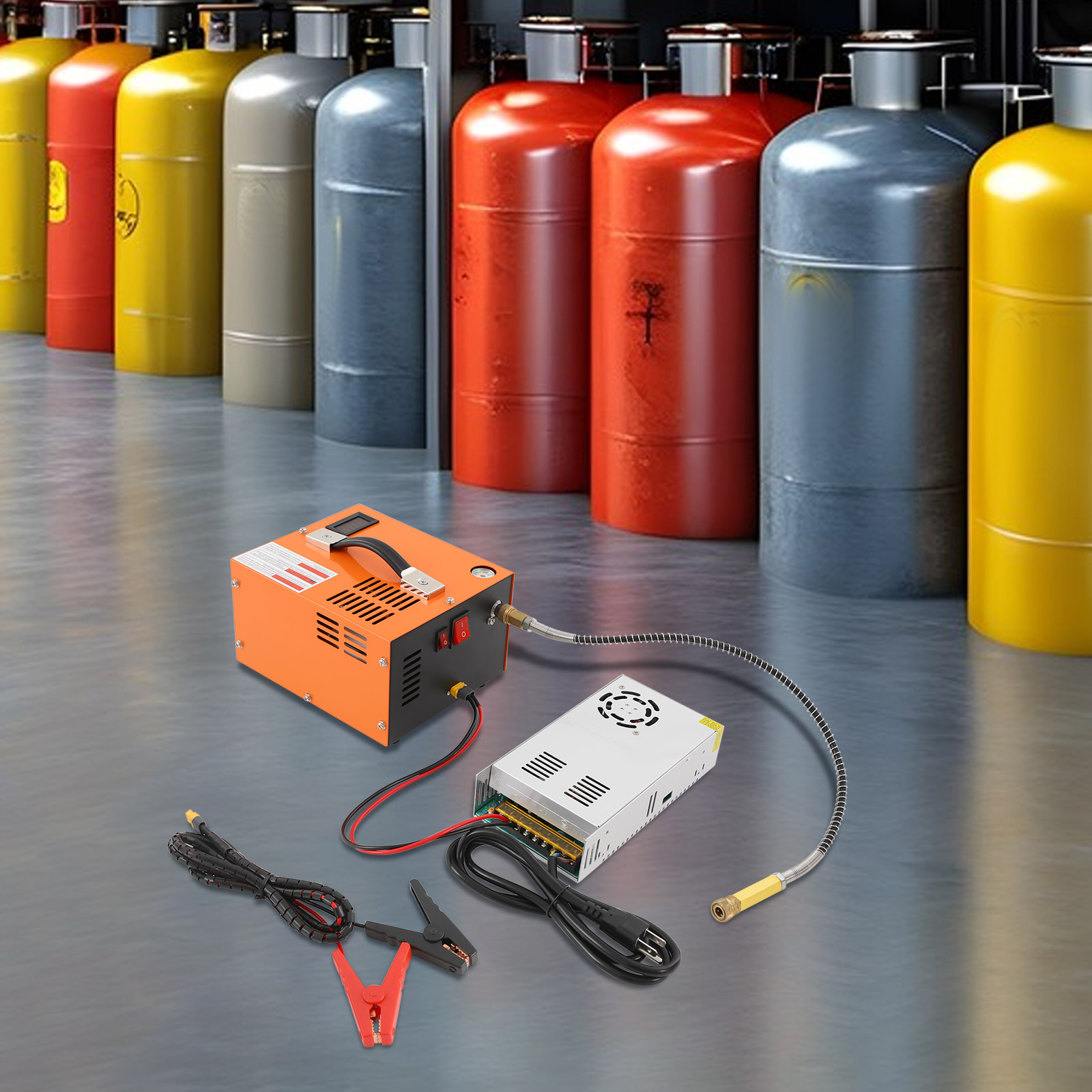 Outdoor Adventure Ideas - Compresseur d'air haute pression en acier