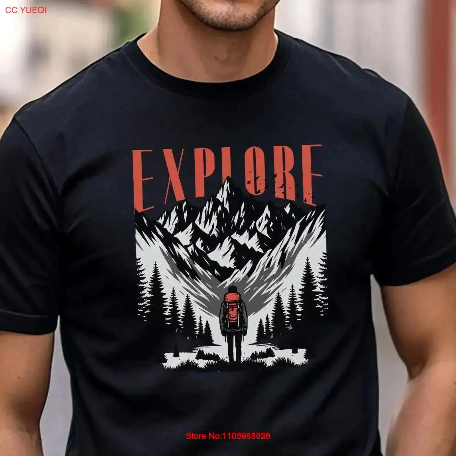 Outdoor Adventure Ideas - T-shirt de randonnée pour homme, amoureux