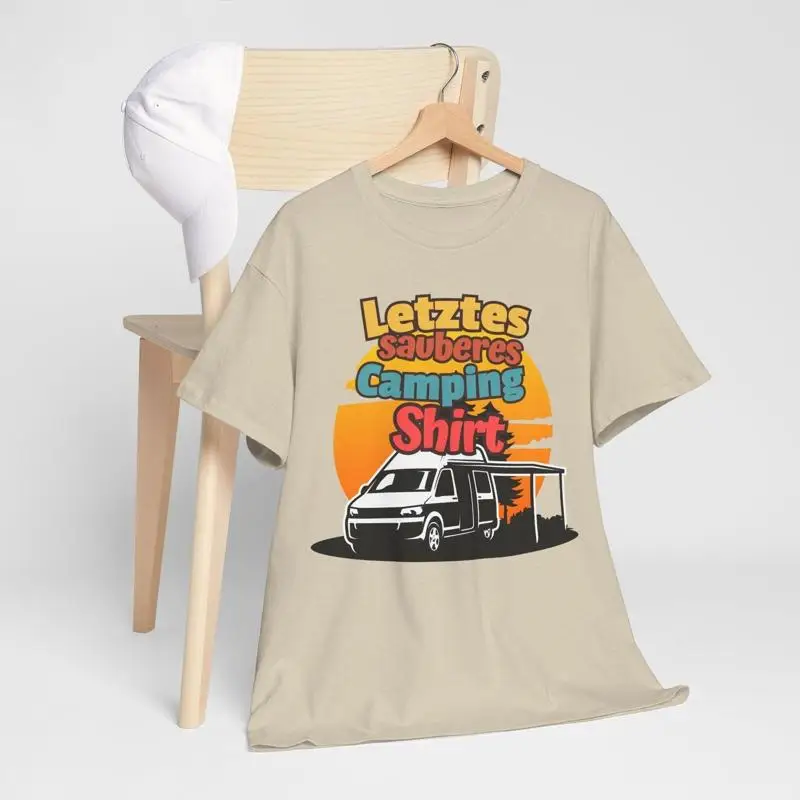 Outdoor Adventure Ideas - T-shirt Last Clean Camping amusant pour
