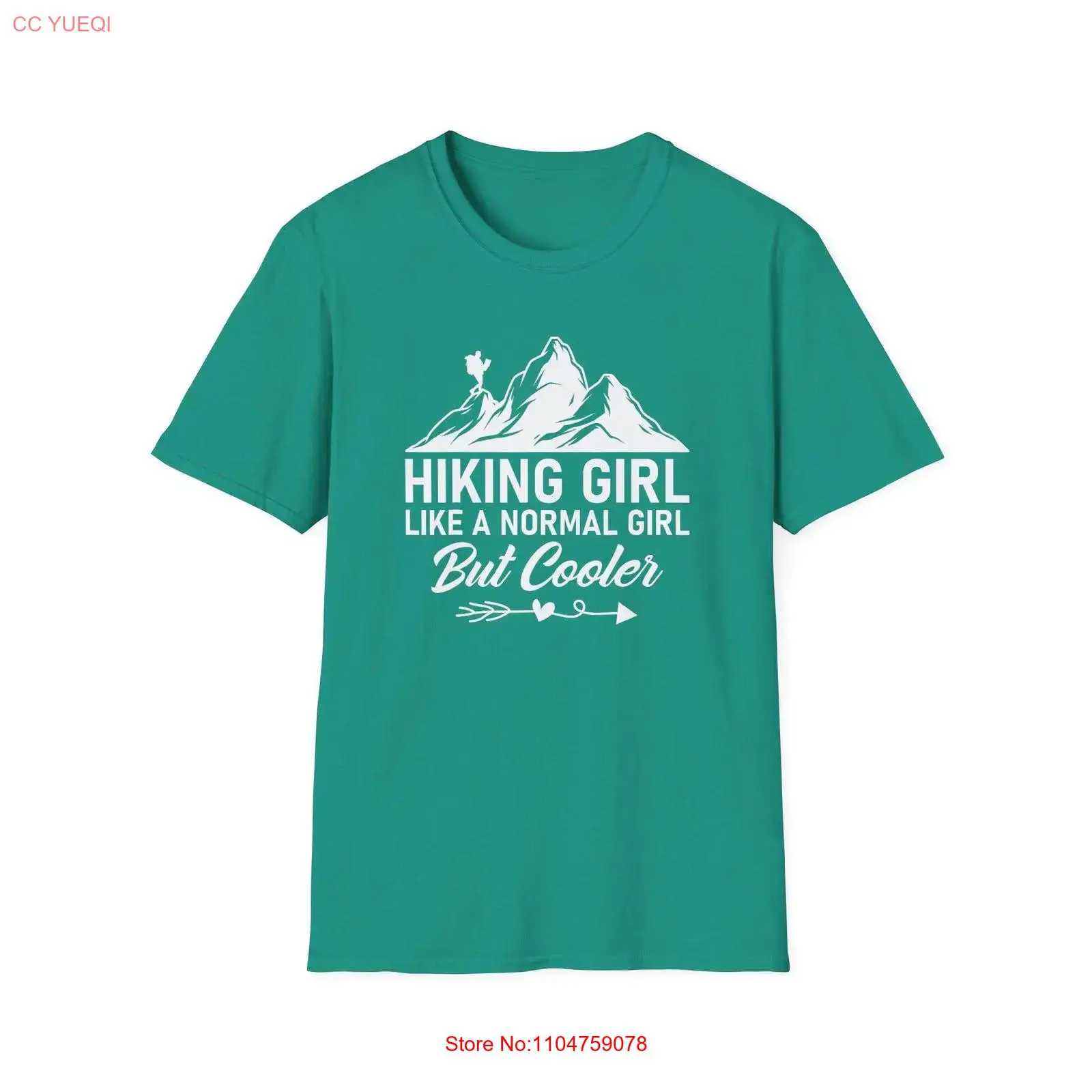 Outdoor Adventure Girl - T-shirt de randonnée pour femme –