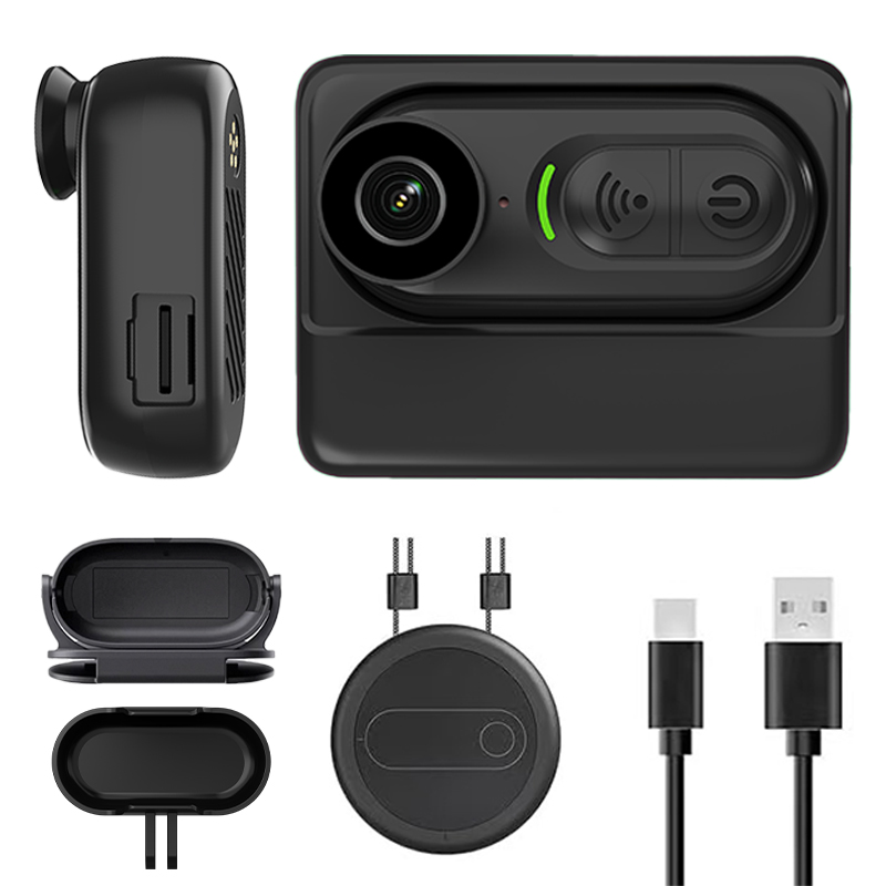 Outdoor Adventure Series - Caméra d'action 4K avec boîtier magnétique,