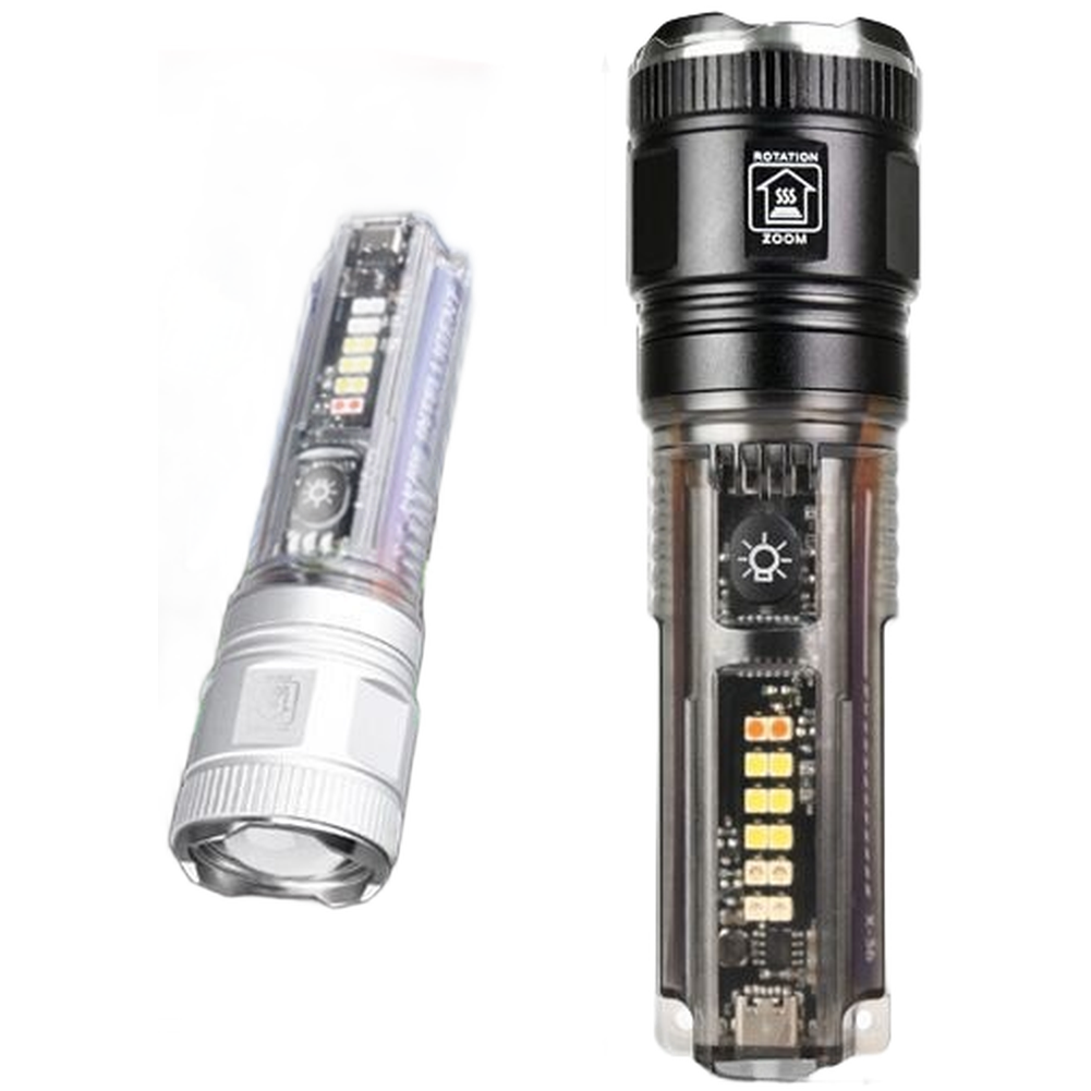 Outdoor Adventure Inc - Lampe torche rechargeable puissante de 20
