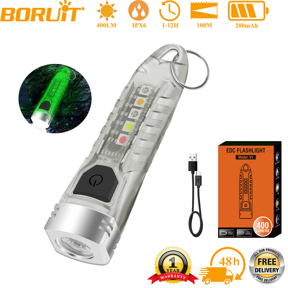 Outdoor Adventure Inc - BORUiT V1 Lampe torche LED portable