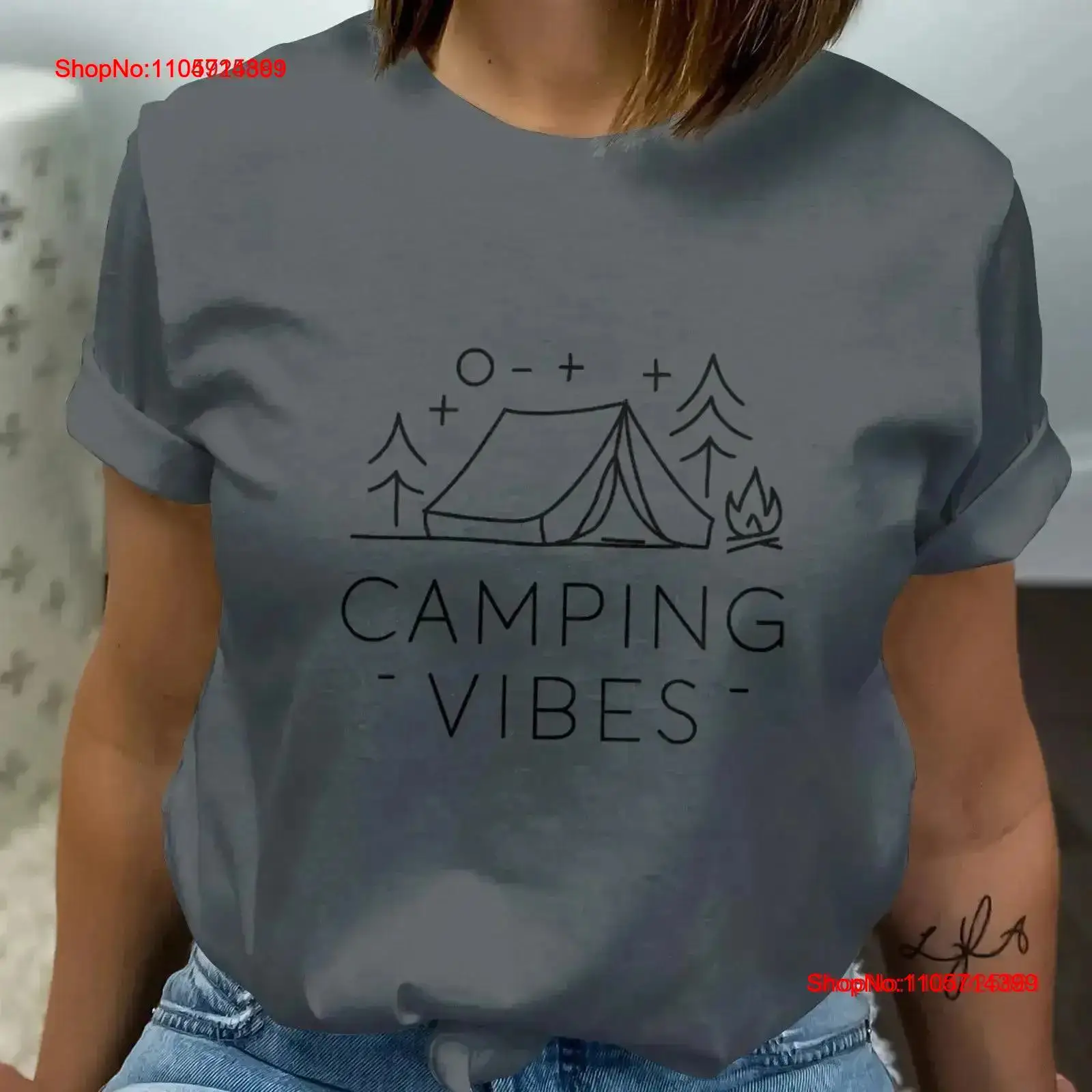 Outdoor Adventure Campgrounds - T-shirt Camping Vibes – Aventure en