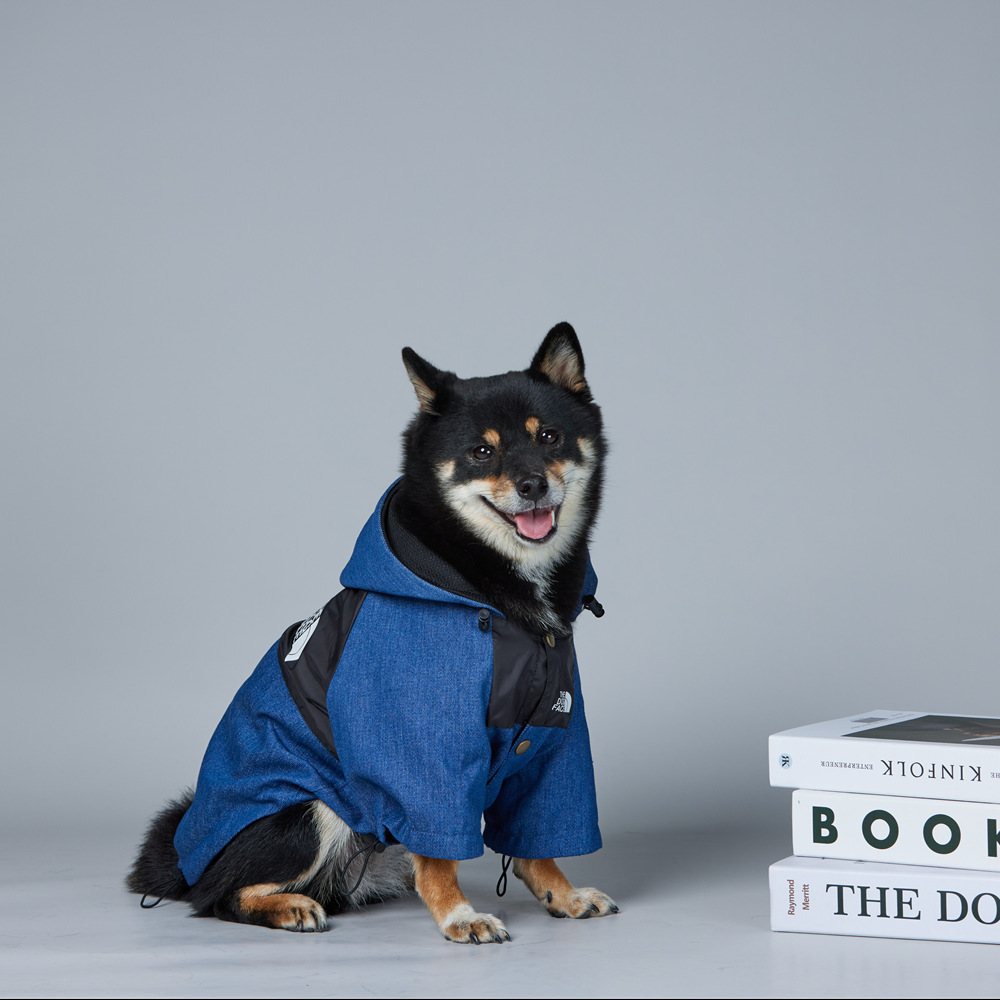 Outdoor Adventure Clothing - Veste thermique réfléchissante coupe-vent pour chien,