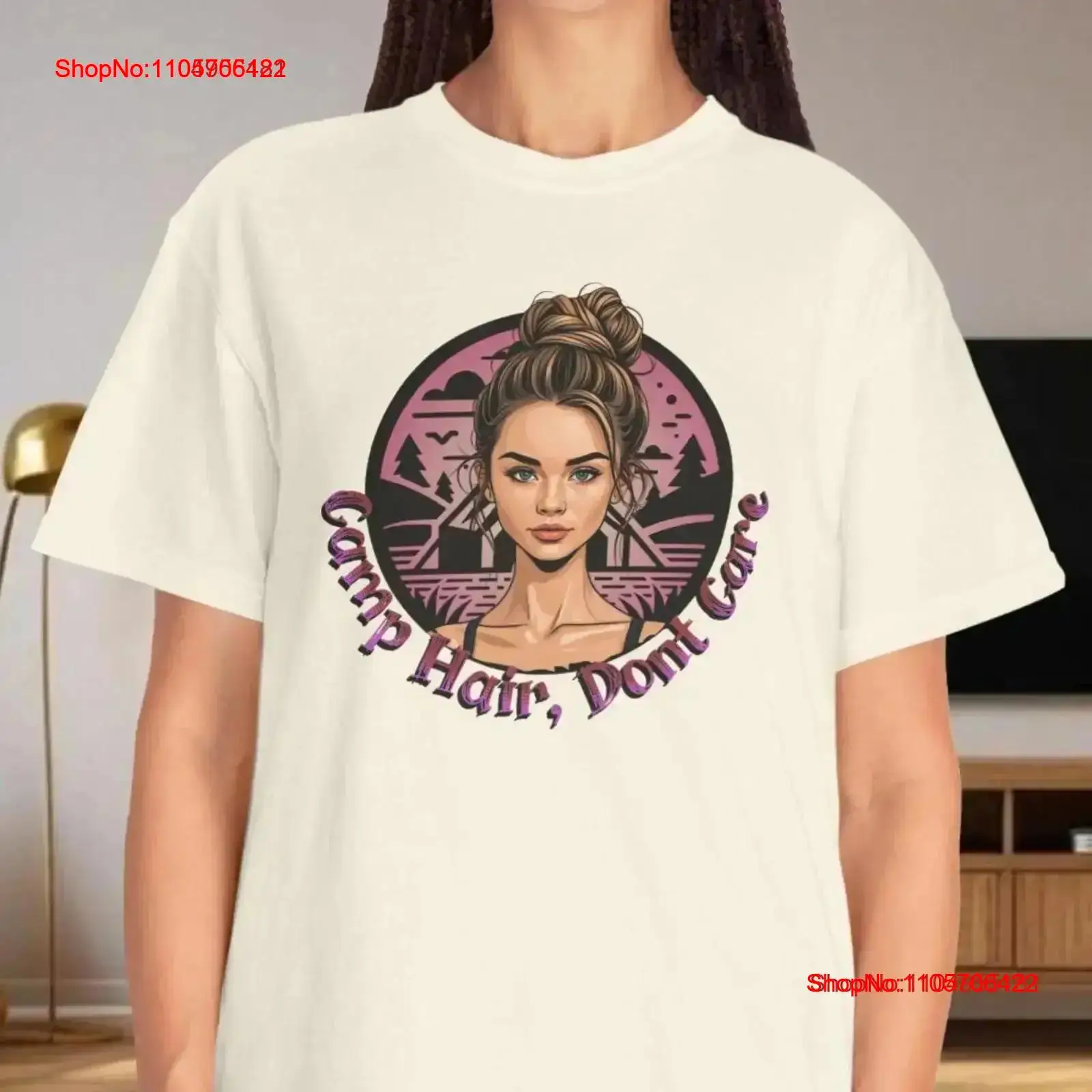 Outdoor Adventure Clothing - T-shirt de camping « Camp Hair