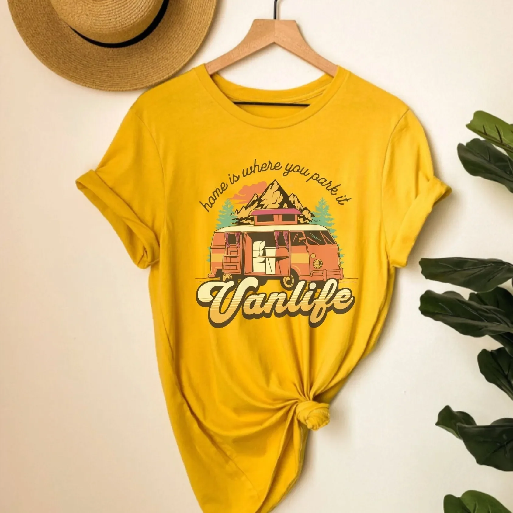 Outdoor Adventure Girl - T-shirt Vanlife pour filles, pour l'aventure