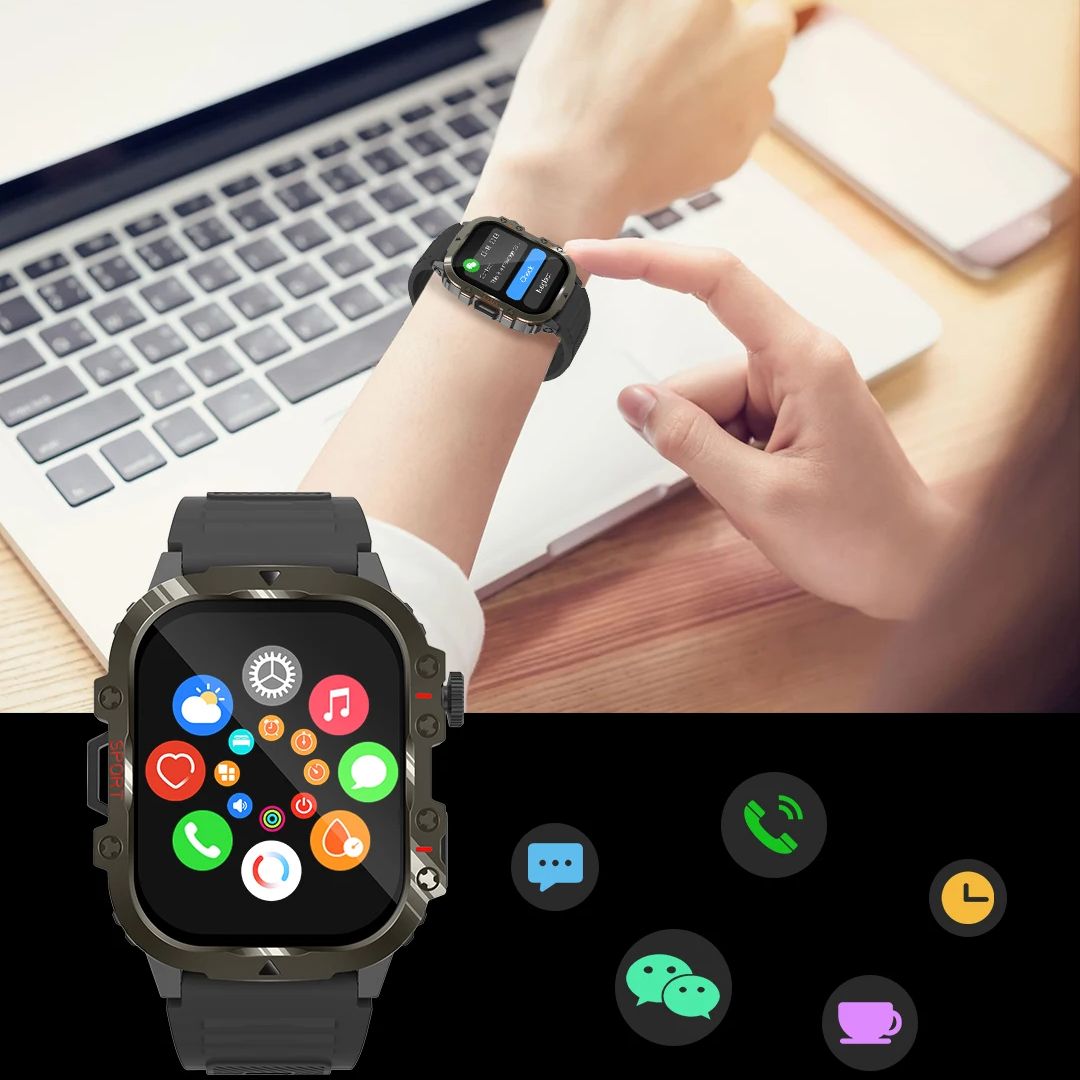 Montre intelligente pour homme - Outdoor Adventure Hours avis et prix