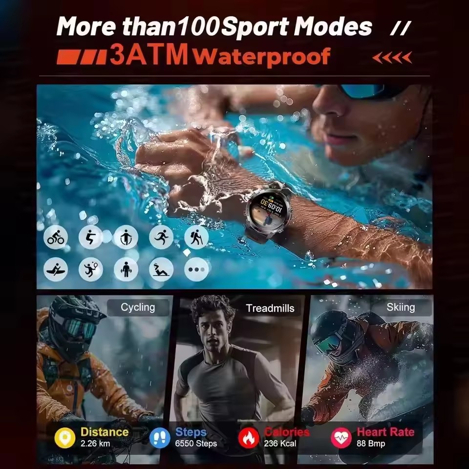 Montre connectée militaire pro - Outdoor Adventure Hours avis et prix