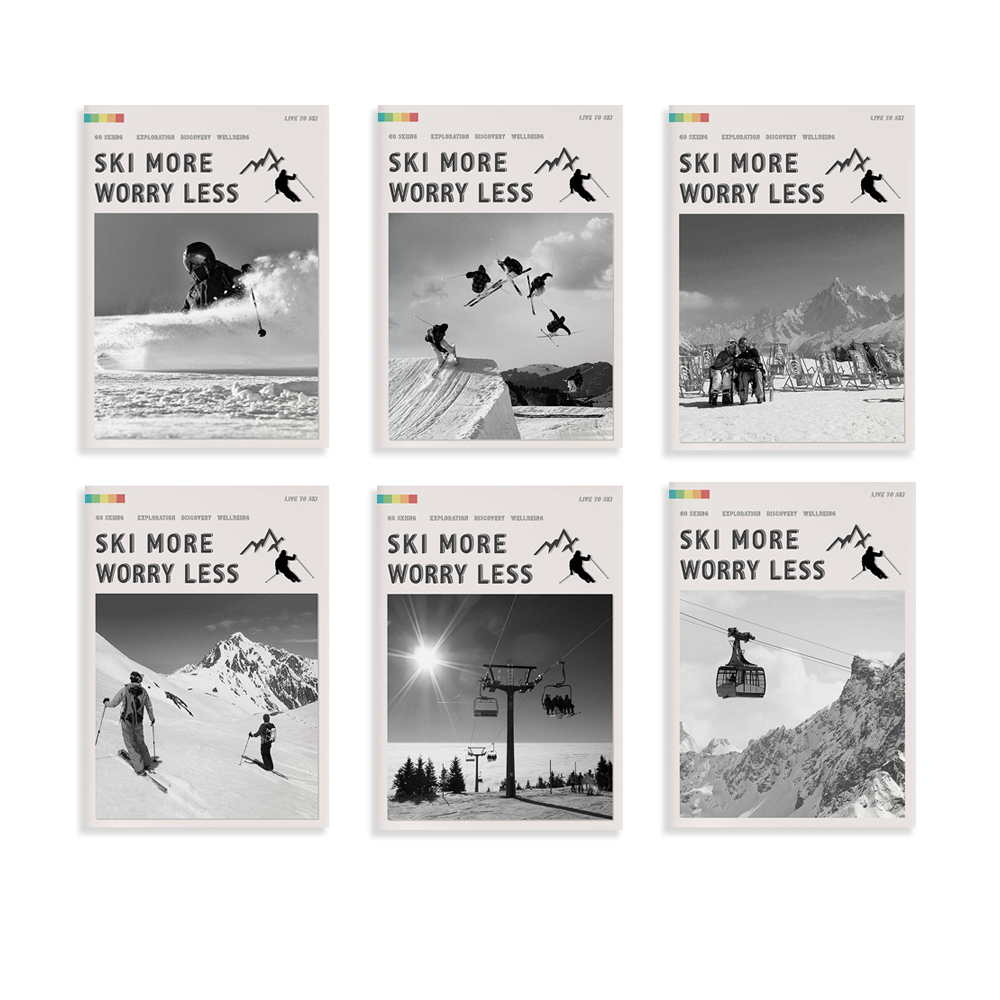 Affiche vintage en noir et bla - Outdoor Adventure Ideas avis et prix