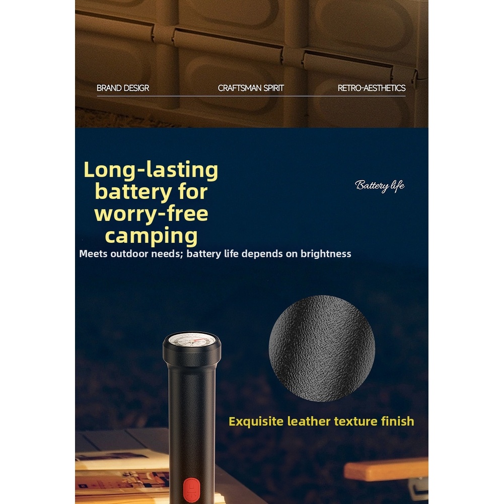 Lampe de poche LED vintage com - Outdoor Adventure Inc avis et prix
