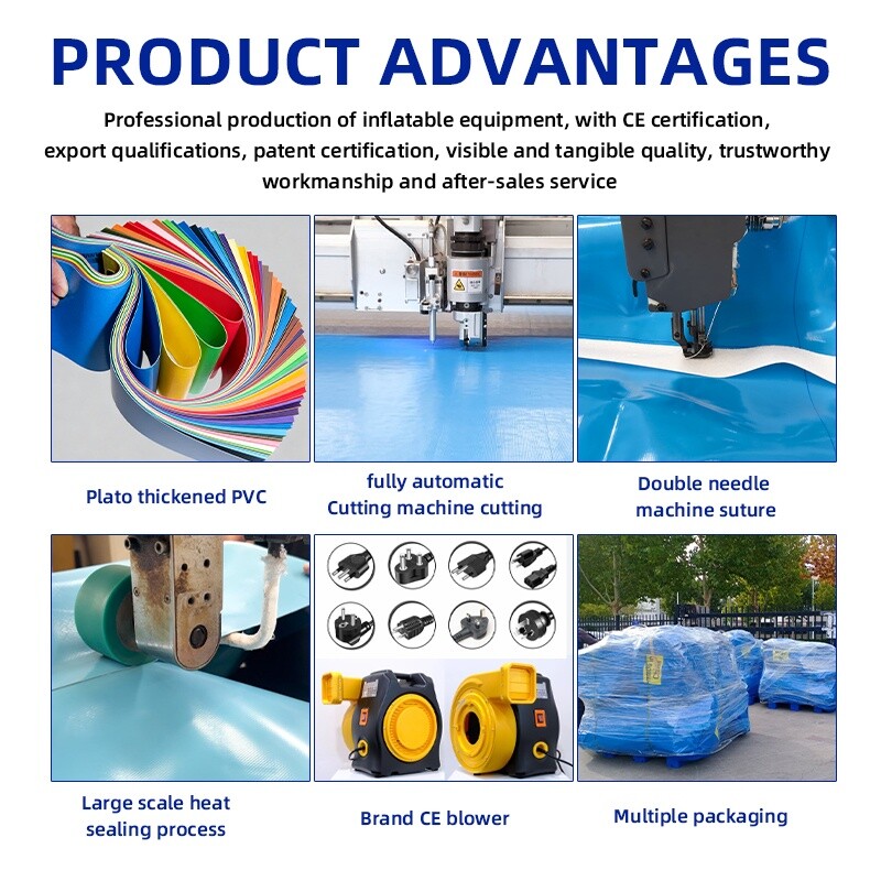 Parc aquatique gonflable avec  - Outdoor Adventure Center avis et prix