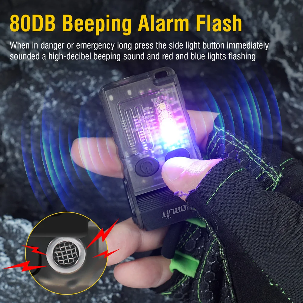 BORUiT V20 EDC Lampe torche po - Outdoor Adventure Inc avis et prix