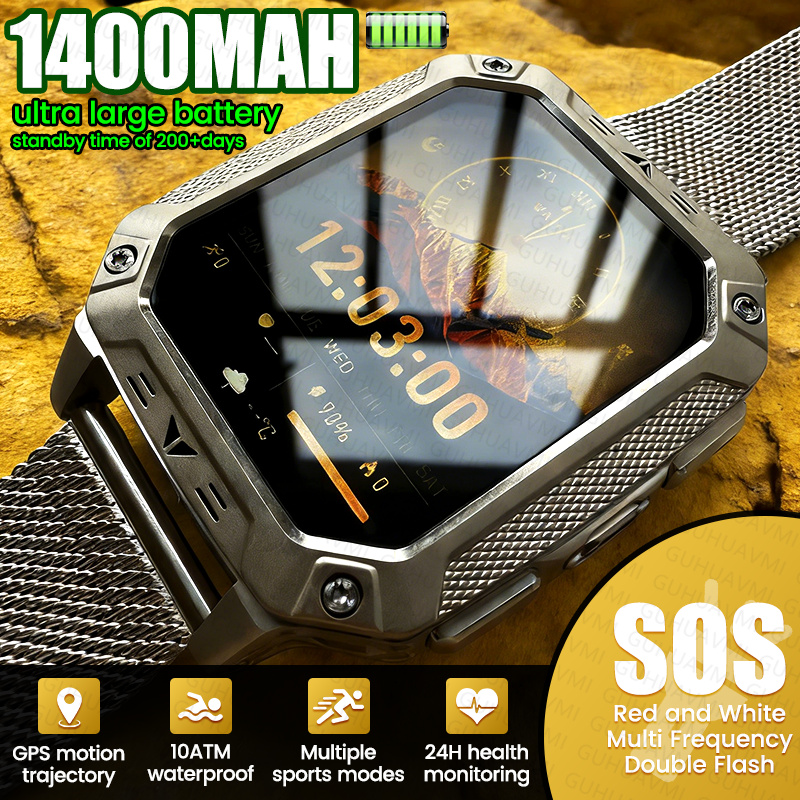 Montre connectée pour homme av - Outdoor Adventure Hours avis et prix