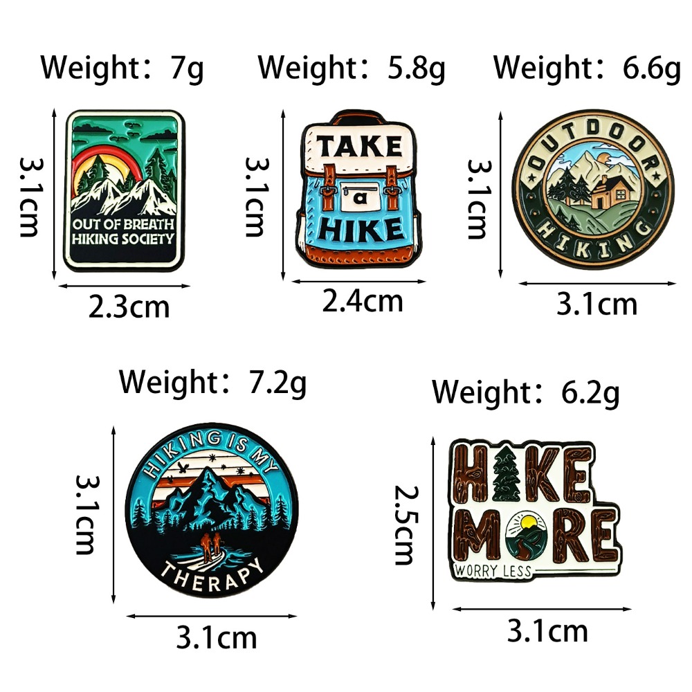 Broche vintage de randonnée en - Outdoor Adventure Clothing avis et prix