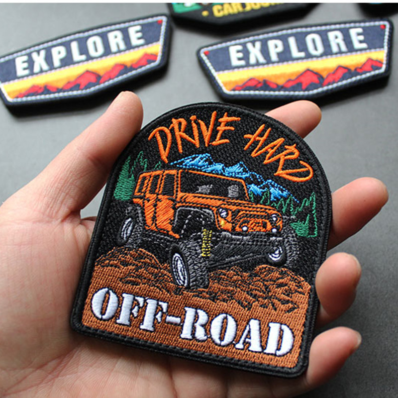 Patch de broderie de paysage,  - Outdoor Adventure Clothing avis et prix