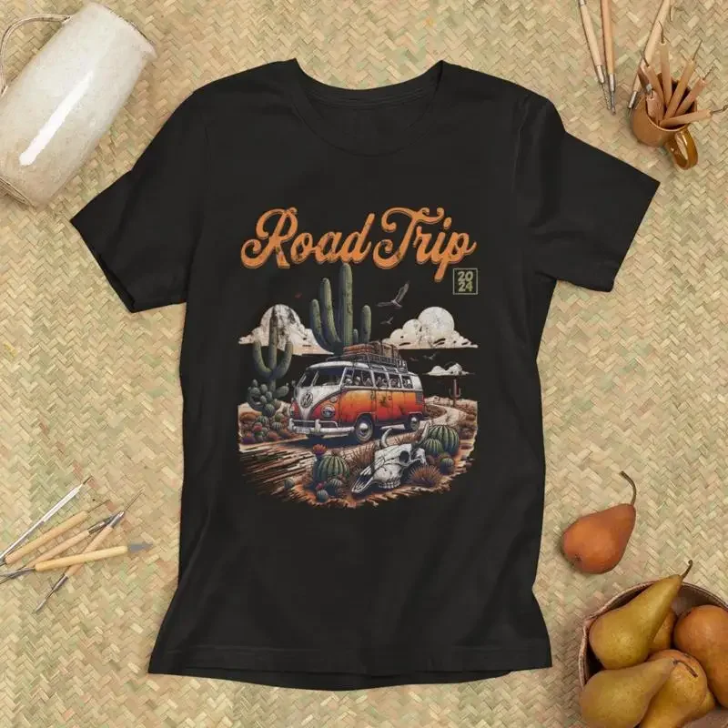 T-shirt Road Trip au design cl - Outdoor Adventure Ideas avis et prix